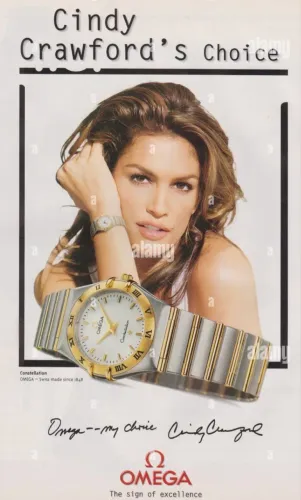 Omega Constellation Cindy Crawford