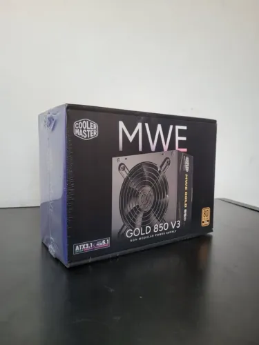 Fonte cooler master 850w v3, Pci 5.0 ATX 3.1 (NOVO)