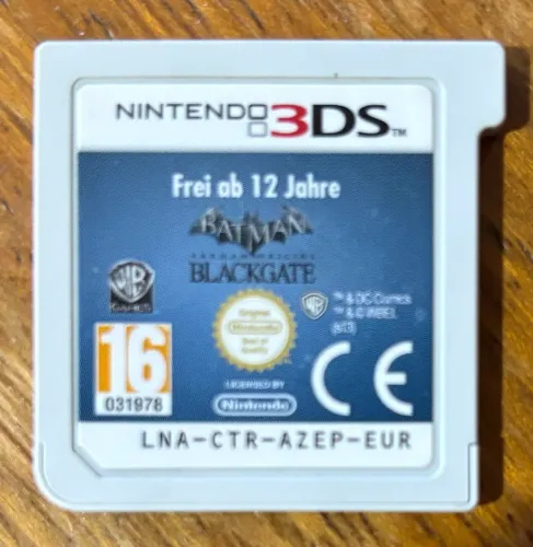 Jogo original Batman Arkham Blackgate Nintendo 3DS pouco usado 
