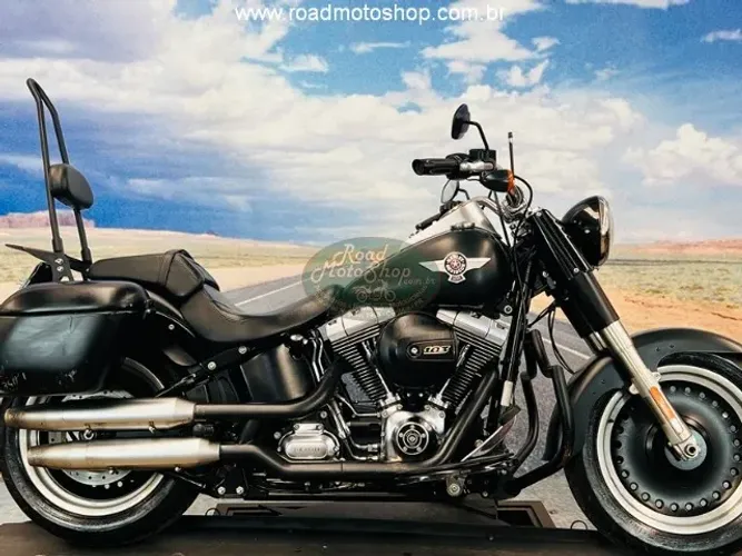 HARLEY DAVIDSON/FLSTFB -PRETA / 2017 40.135Km