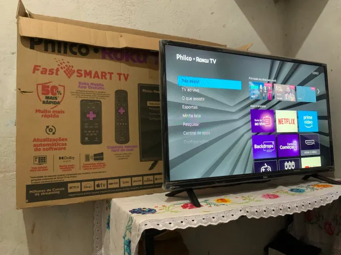 Tv Philco Smart 32 Pol, Seminovissima! Oportunidade.