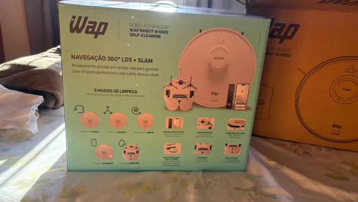 Robô Aspirador WAP Robot W4000 - Pouco Uso - Completo