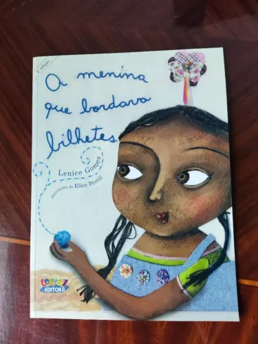  A Menina que bordava bilhetes - livro infantil 