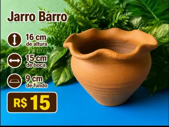 Jarros de barro