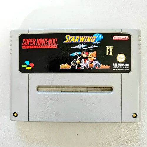 Raro starfox original snes europeu Star wing