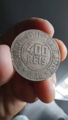 400 RÉIS - 1935 - Brasil - Moeda para colecionadores 