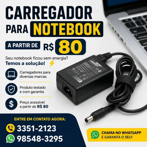Venda Carregador notebook