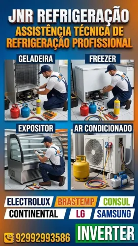 Técnico de geladeira Electrolux Brastemp Consul.92/992/993/586*