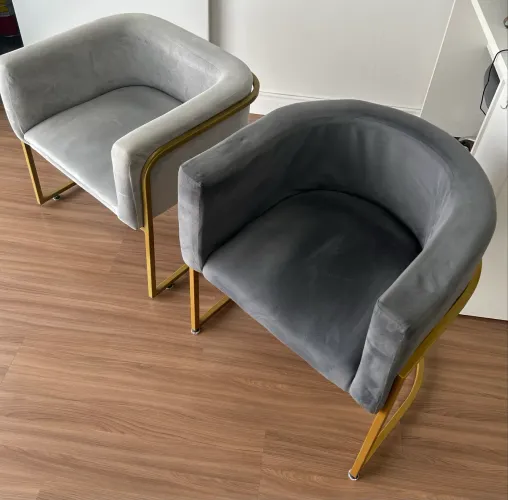 Poltronas luxo para seu comércio ou escritório 