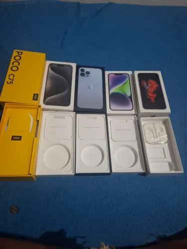 Caixas de celulares