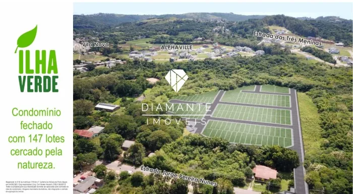 TERRENO 115m² NO CONDOMÍNIO ILHA VERDE
