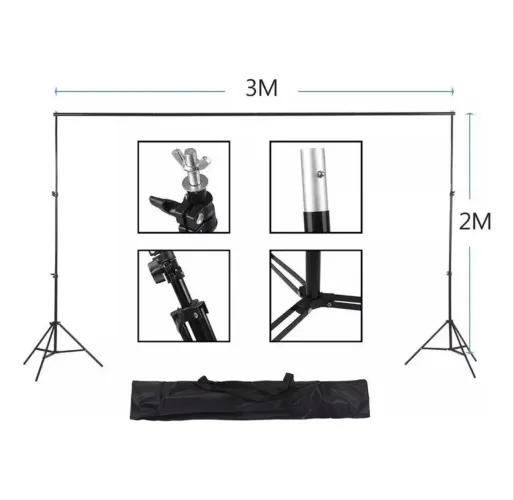 Kit suporte fotográfico para fotos