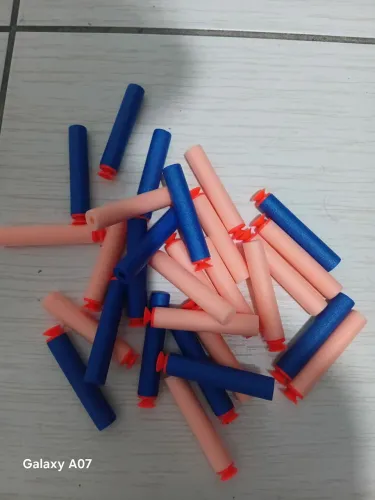 30 cartuchos de borracha