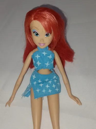 Boneca Winx Bloom fairy doll custom Charmix