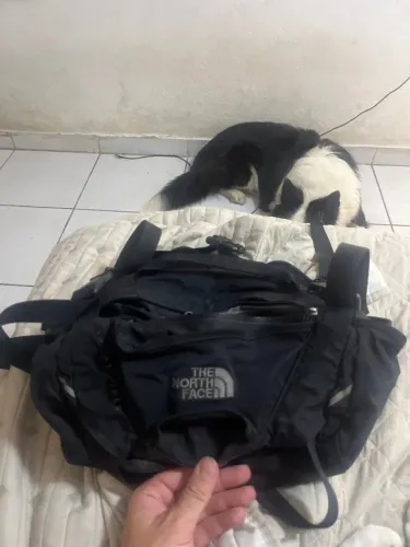 Bolsa the north face, para cintura e ombro, trekking, ciclismo