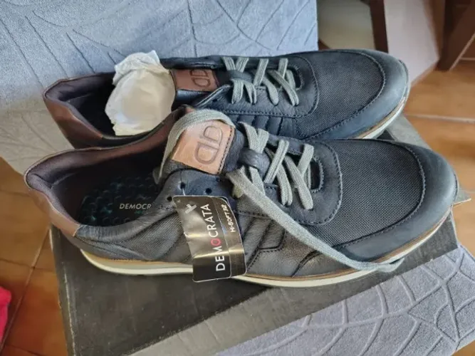 Sapatênis Denim Democrata Grow Hi-Soft N.43