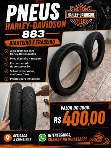 Pneu Harley Davidson 883