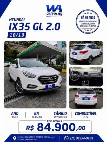 Hyundai IX35 2.0 16V 2WD Flex Aut. 2019