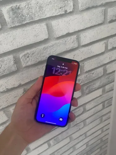 IPHONE 12 AZUL + CARREGADOR E CAPINHA