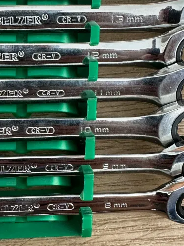 Jogo de chave combinada 08 a 19 mm Belzer