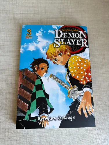 Demon slayer kimetsu no yaba mangá, volume 3 e 10