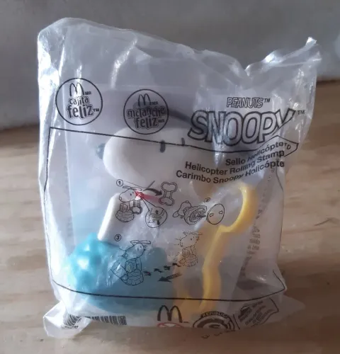 Snoopy Mc Lanche Feliz  antigo lacrado 