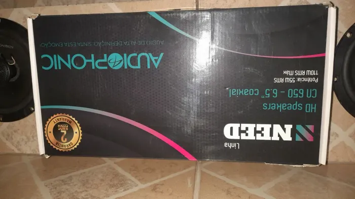 Coaxial 6 polegadas audiophonic