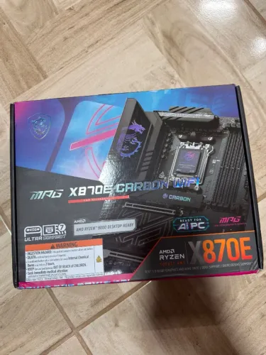 Placa Mãe MSI MPG X870E Carbon WI-FI 7 DDR5 AM5 ATX