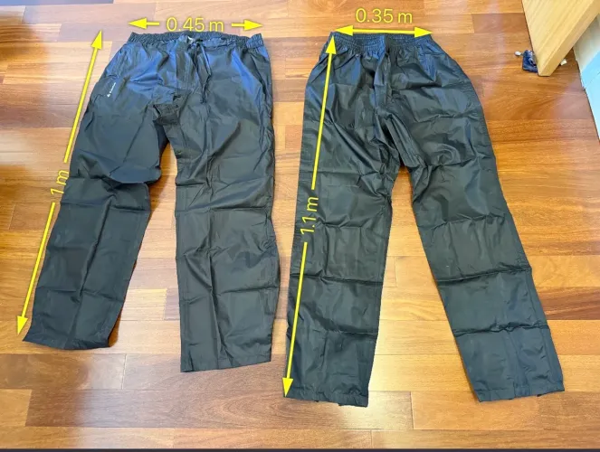 Calça para chuva trilha ou motociclista Quechua 