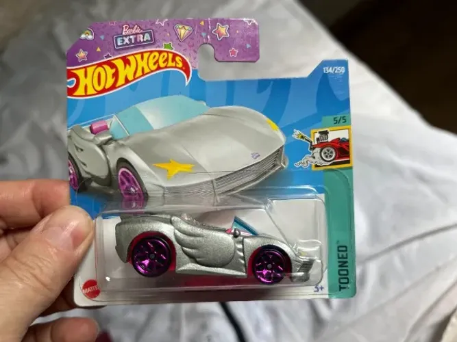 carro Porsche da Barbie rodas rosa pink carrinho de emtal hot wheels