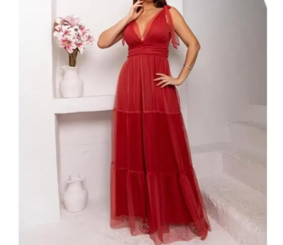 Vestido festa madrinha formatura