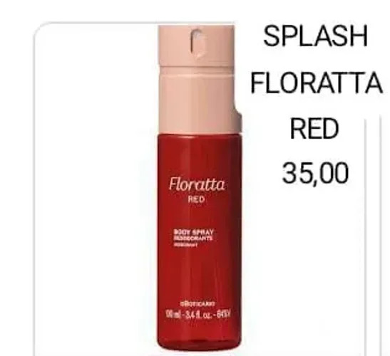 Body Splash Floratta red pra vender logo 35,00.