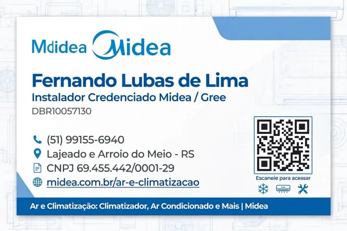 Instalação de ar-condicionado 