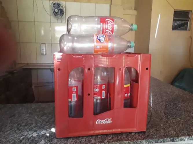 2 engradado de coca cola retornável completo +21 garrafas