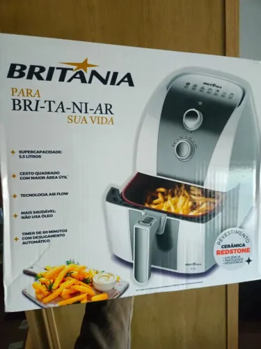 Fritadeira Air Fryer Redstone 5,5l Britânia