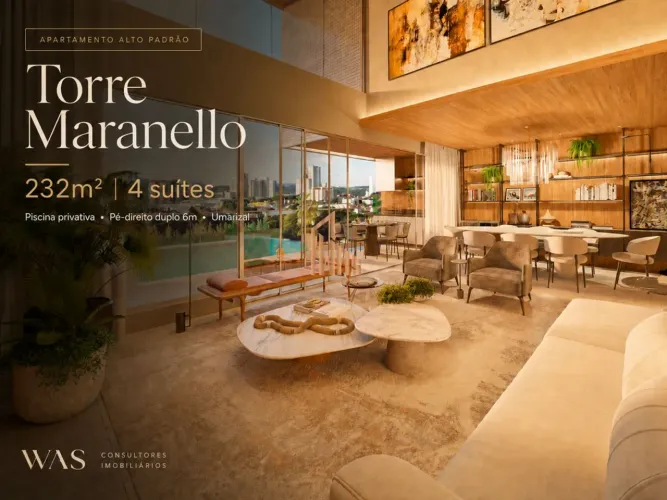Torre Maranello Apartamento à venda no Umarizal, 232m² 4 suítes - 1 POR ANDAR