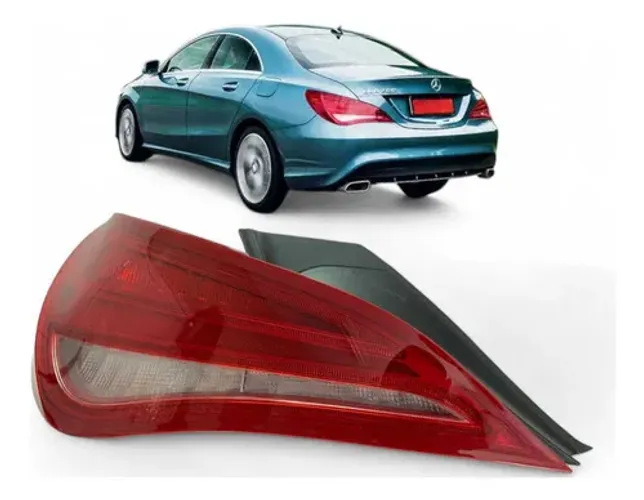 Lanterna Traseira Mercedes Cla200 Cla250 Esquerdo 14 A 17 Esquerdo/motorista Vermelho