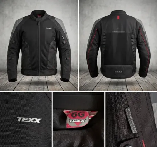 Jaqueta Moto Texx Saga Four Season V2 Masculina Impermeável 6G