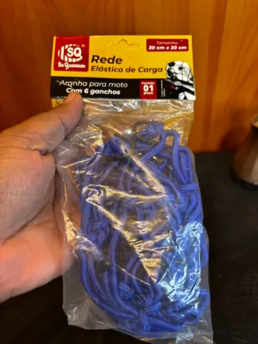 Rede Elástica Aranha / Stick para moto