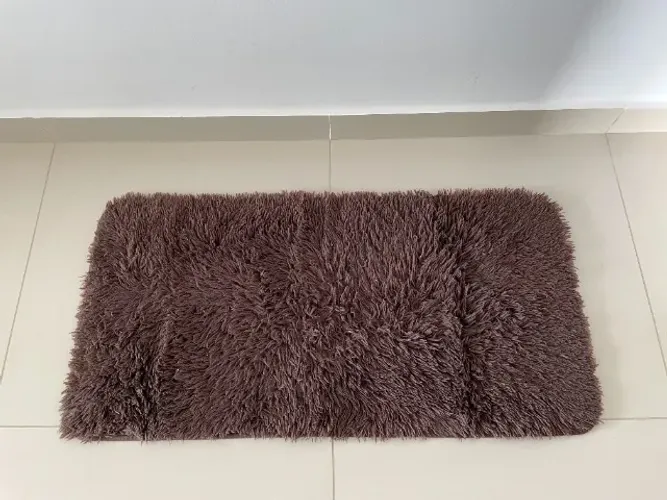 Tapete Felpudo Marrom 100 x 50