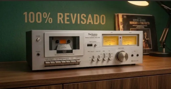 Vendo TAPE DECK TECNICS 616 100% Revisado