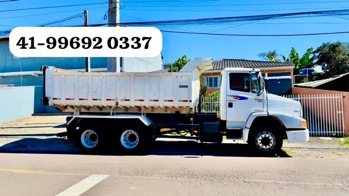 Mercedes Benz 1620 eletrônico caçamba 12m³ ótimo de pneus