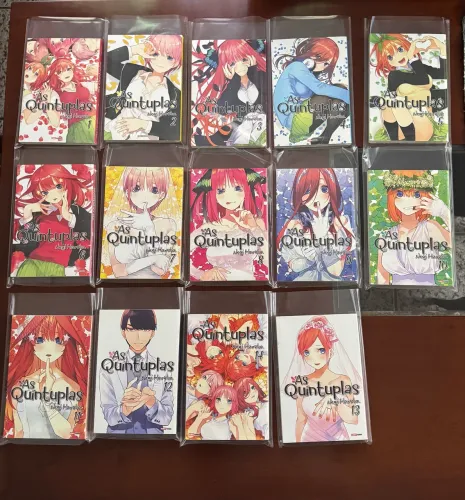 Coleção completa - 1 ao 14 - Mangá: As Quíntuplas