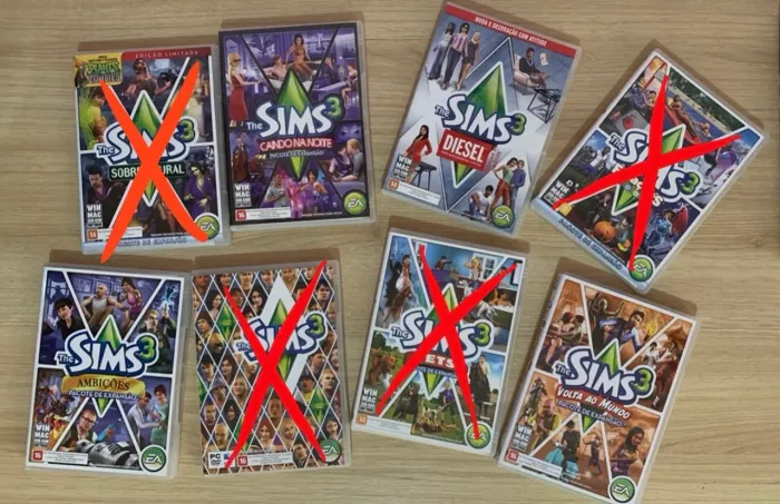 The Sims 3 Expansões - Vários Pacotes