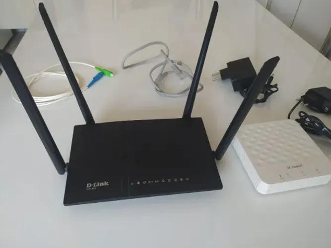 Roteador Wi-Fi TP-Link 4 antenas com Hab