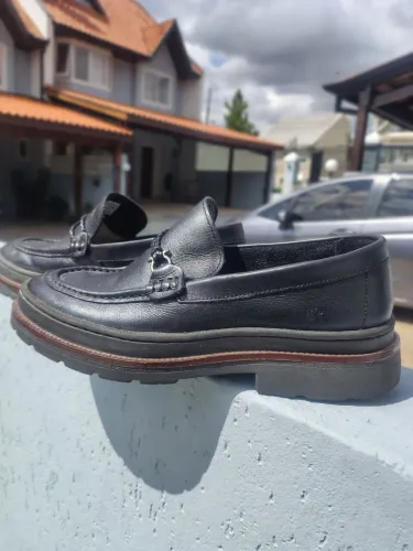 Mocassim Laroche n39 usado excelente couro legítimo