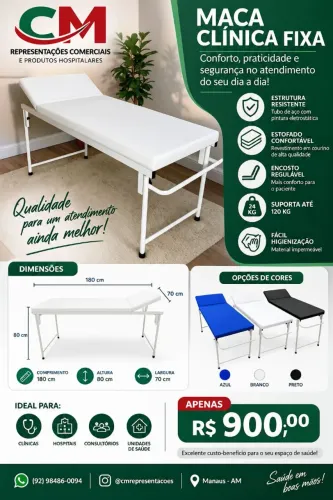 Maca Clínica Fixa