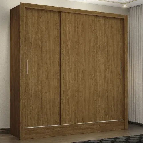 Guarda Roupa Casal Fortaleza Com Portas De Correr 