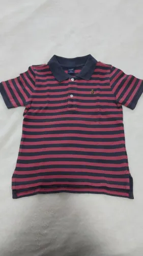 Camiseta Polo Gap, rosa tamanho 4
