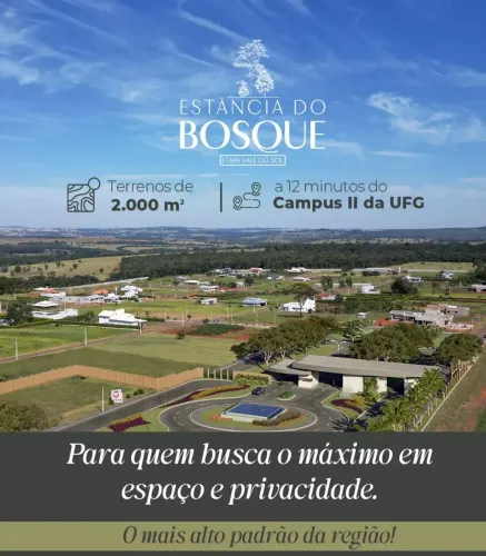 Estancia do Bosque Condomínio de Chácaras Parcelados ( Santo Antônio de Goiás)